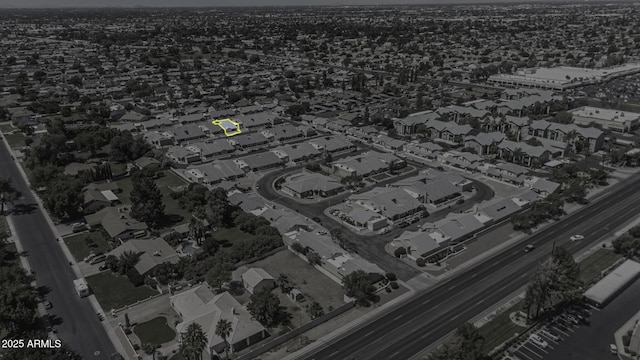 2929 E Broadway Rd Unit 44, Mesa, AZ 85204 - aerial view of property and surrounding area featuring nearby suburban area