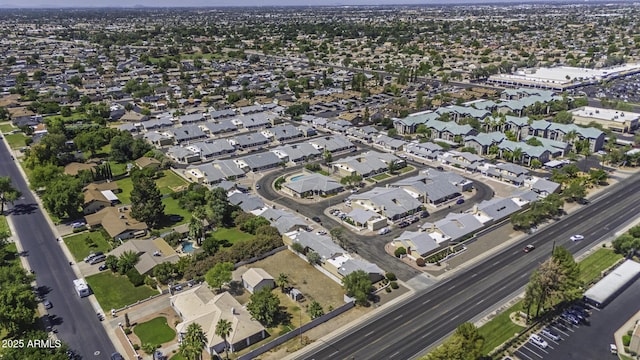 2929 E Broadway Rd Unit 44, Mesa, AZ 85204 - aerial view of property and surrounding area with nearby suburban area