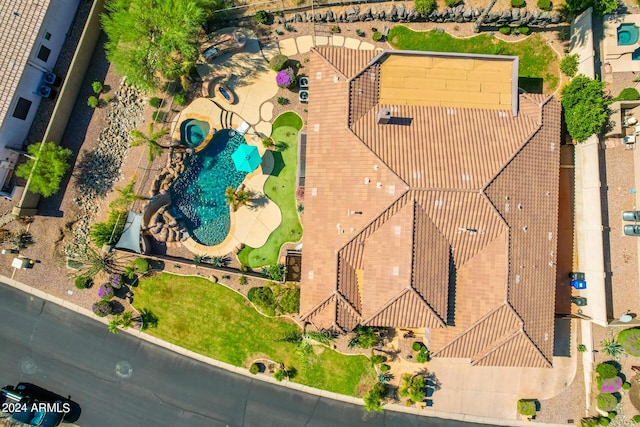 9845 E Inglewood St, Mesa, AZ 85207 - birds eye view of property