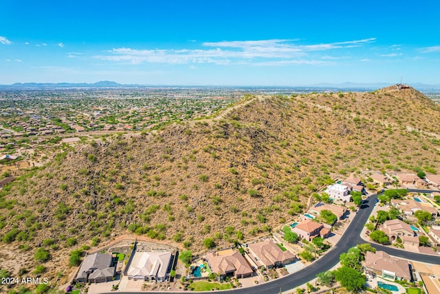 9845 E Inglewood St, Mesa, AZ 85207 - aerial view featuring a residential view and a mountain view