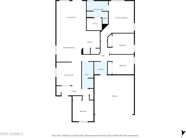 7207 W Alta Vista Rd, Laveen, AZ 85339 - view of property floor plan