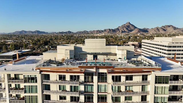 view of property with a mountain view