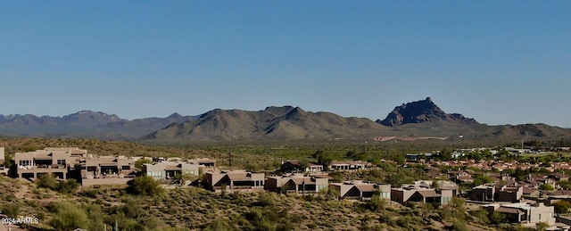 view of mountain view