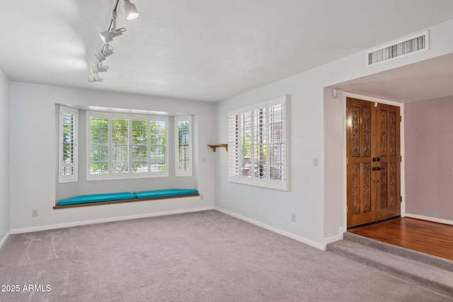 2053 W Natal Cir, Mesa, AZ 85202 - empty room with carpet and rail lighting