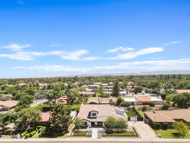 101 E Linger Ln, Phoenix, AZ 85020 - aerial perspective of suburban area featuring a mountain backdrop