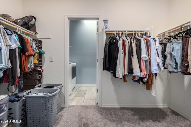 1952 N 212th Ln, Buckeye, AZ 85396 - walk in closet featuring carpet