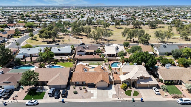 6457 E Encanto St, Mesa, AZ 85205 - bird's eye view with a residential view