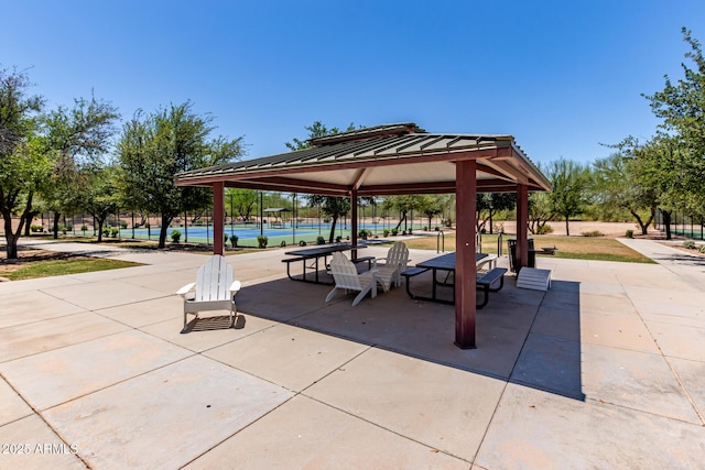 2881 N Riverside Dr, Florence, AZ 85132 - view of home's community featuring a gazebo