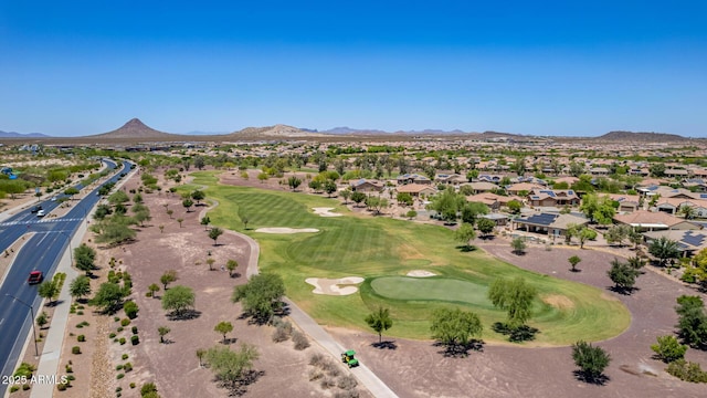 2881 N Riverside Dr, Florence, AZ 85132 - view of property location with nearby suburban area, a mountain backdrop, and a golf course