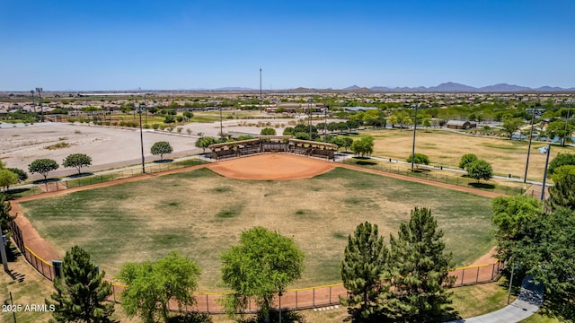 2881 N Riverside Dr, Florence, AZ 85132 - drone / aerial view of a mountainous background