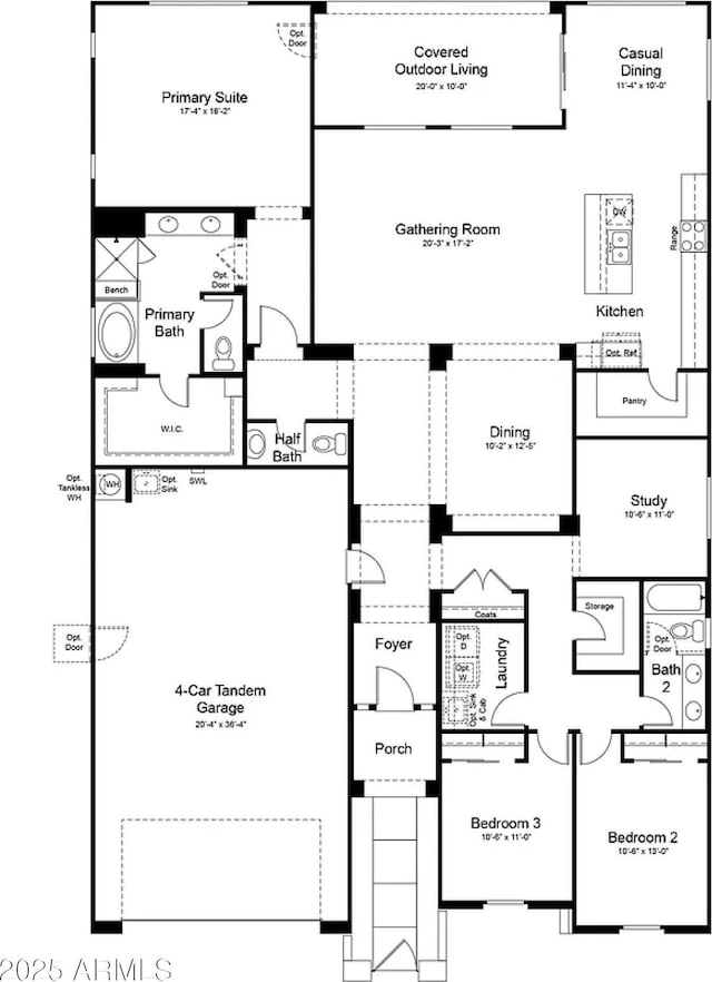 10207 W Hedge Hog Pl, Peoria, AZ 85383 - room layout