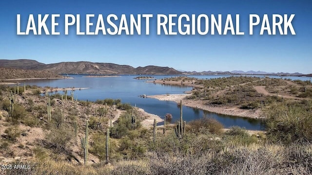 10207 W Hedge Hog Pl, Peoria, AZ 85383 - water view with mountains