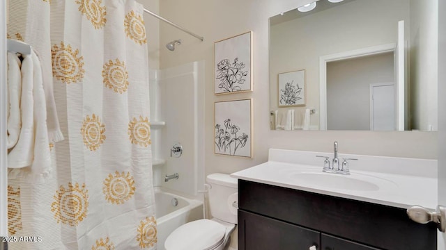 24052 W Pima St, Buckeye, AZ 85326 - bathroom featuring vanity and shower / bath combination with curtain