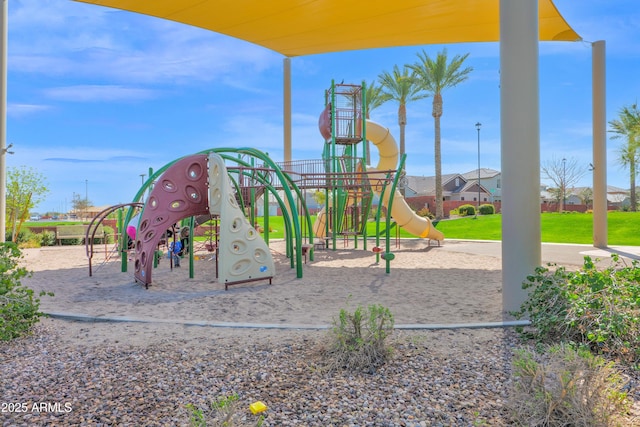 view of community playground