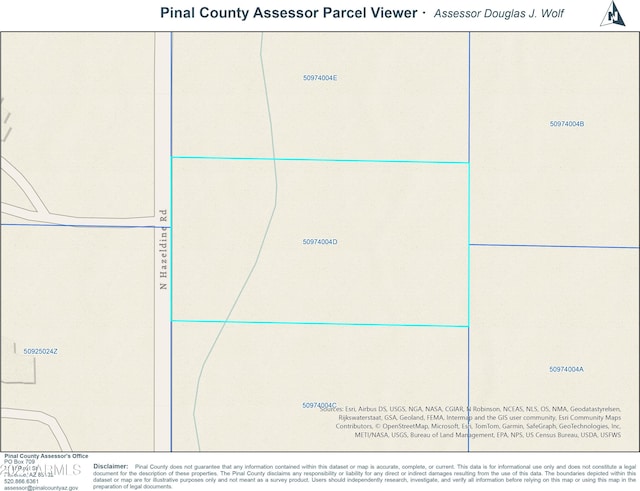 -- N Hazeldine Road D, Casa Grande AZ, 85194 land for sale