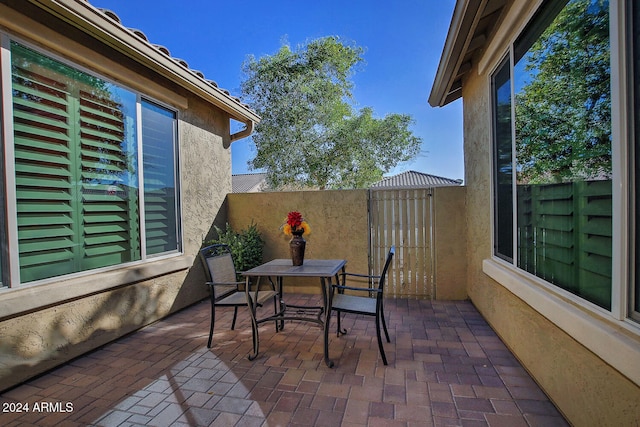 view of patio