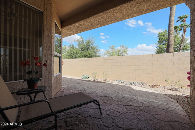 view of patio / terrace