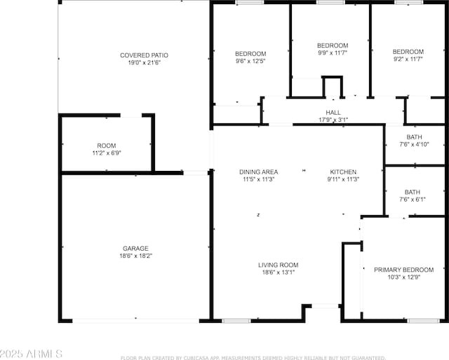 2706 W Isabella Ave, Mesa, AZ 85202 - view of room layout