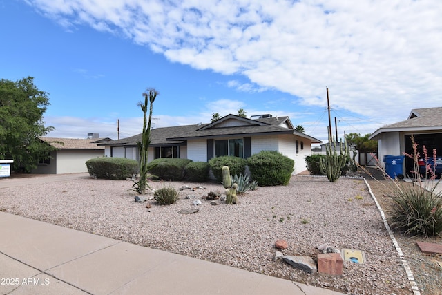 5720 E University Dr, Mesa, AZ 85205 - ranch-style house featuring roof with shingles