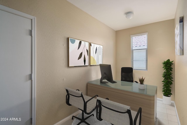 26404 W Zachary Dr, Buckeye, AZ 85396 - tiled office space featuring baseboards