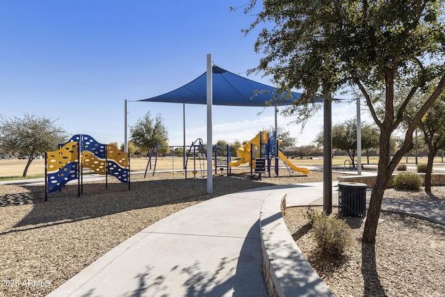 view of community playground