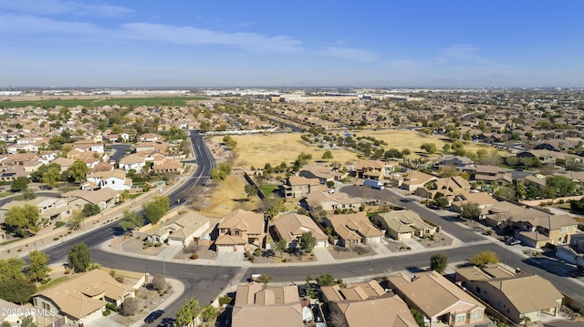 birds eye view of property featuring a residential view