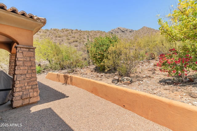 11550 E Paradise Ln, Scottsdale, AZ 85255 - view of yard with a mountain view and a forest view