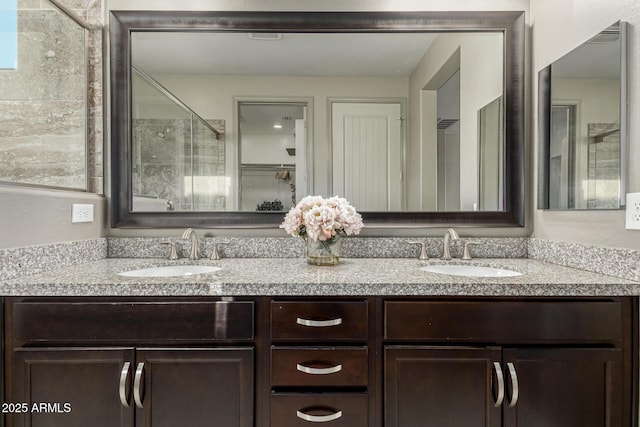 20784 W Minnezona Ave, Buckeye, AZ 85396 - full bathroom featuring double vanity