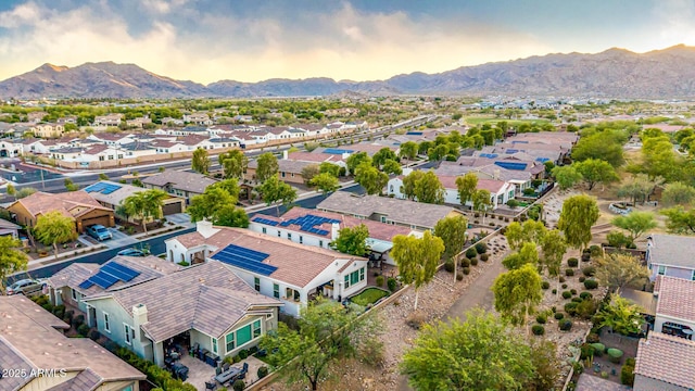 20784 W Minnezona Ave, Buckeye, AZ 85396 - aerial view of residential area featuring mountains