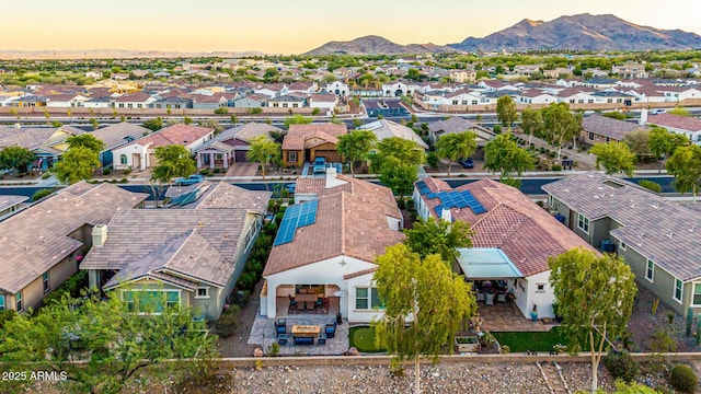 20784 W Minnezona Ave, Buckeye, AZ 85396 - aerial view of residential area featuring mountains
