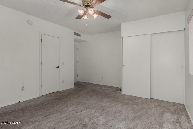 1501 E Colonial Dr, Chandler, AZ 85249 - unfurnished bedroom with visible vents, carpet, and ceiling fan