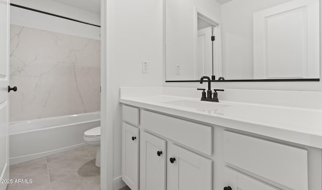 7416 S 76th Ln, Laveen, AZ 85339 - full bath with toilet, vanity, and  shower combination