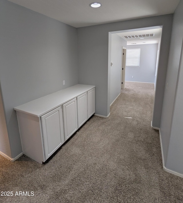 15446 W Jenan Dr, Surprise, AZ 85379 - hallway with carpet floors, baseboards, and recessed lighting