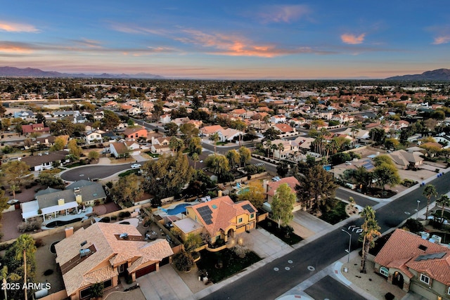 15011 N 45th Pl, Phoenix, AZ 85032 - view of aerial view at dusk