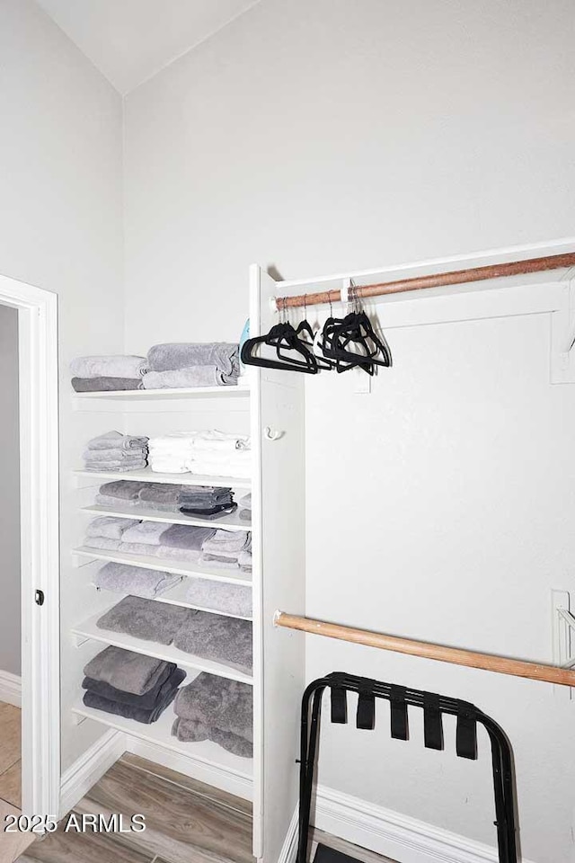 4609 E Monte Cristo Ave, Phoenix, AZ 85032 - spacious closet with wood finished floors