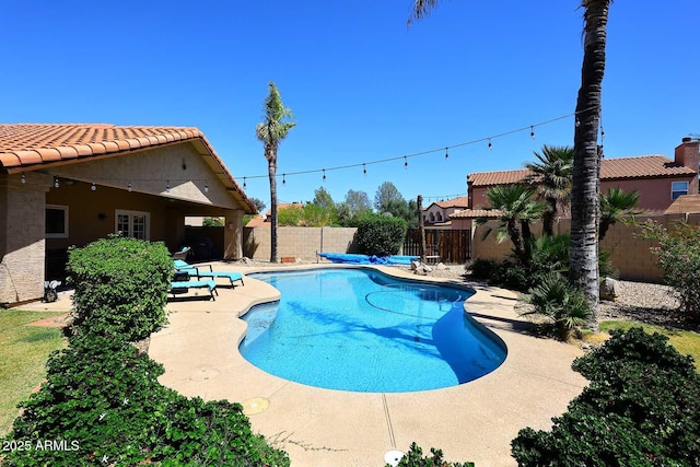 4609 E Monte Cristo Ave, Phoenix, AZ 85032 - view of pool with a fenced backyard and a patio area