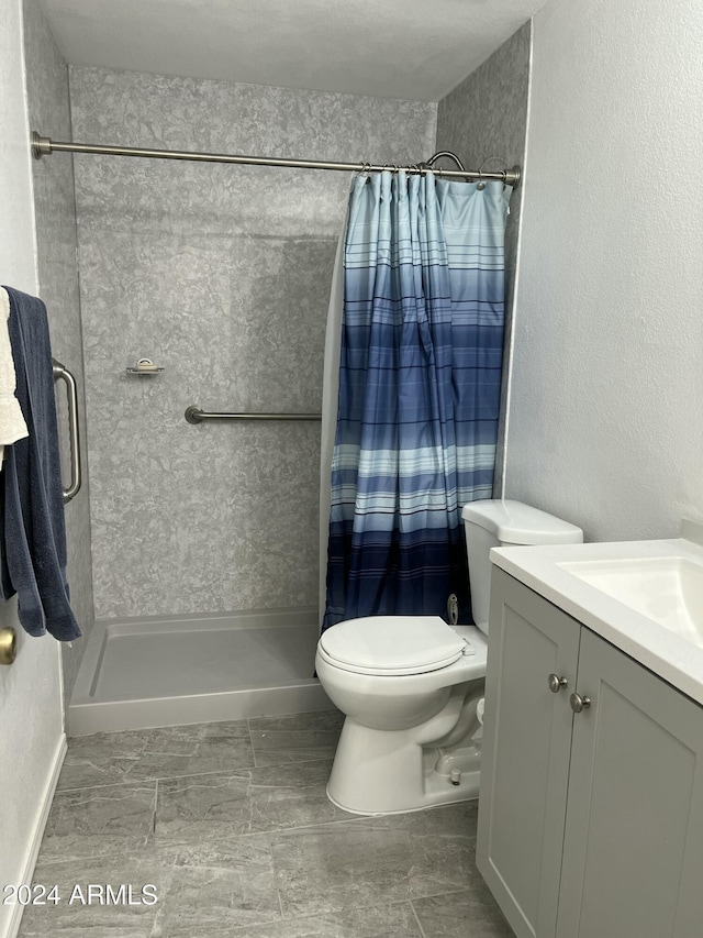 5839 E Norwood St, Mesa, AZ 85215 - full bath with toilet, a stall shower, and vanity