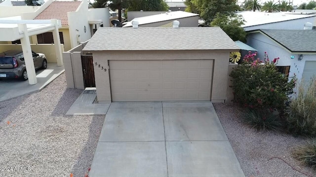 5839 E Norwood St, Mesa, AZ 85215 - garage with driveway
