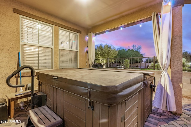 291 N Scott Dr, Chandler, AZ 85225 - view of patio / terrace featuring a hot tub