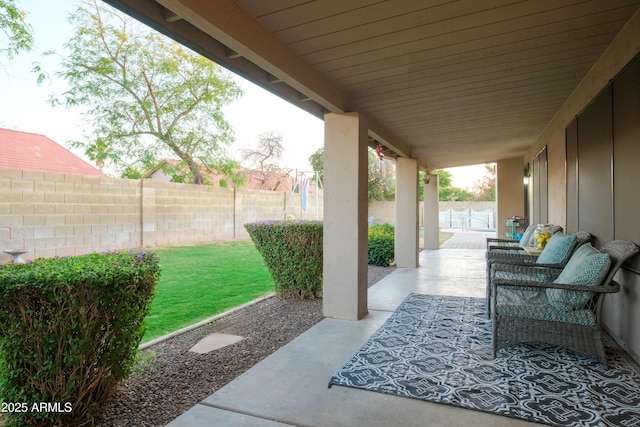 view of patio / terrace