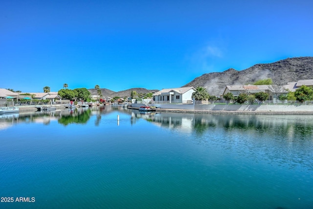 5226 W Pontiac Dr, Glendale, AZ 85308 - water view with a mountain view
