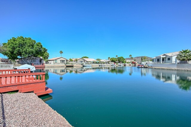 5226 W Pontiac Dr, Glendale, AZ 85308 - view of water feature featuring a residential view