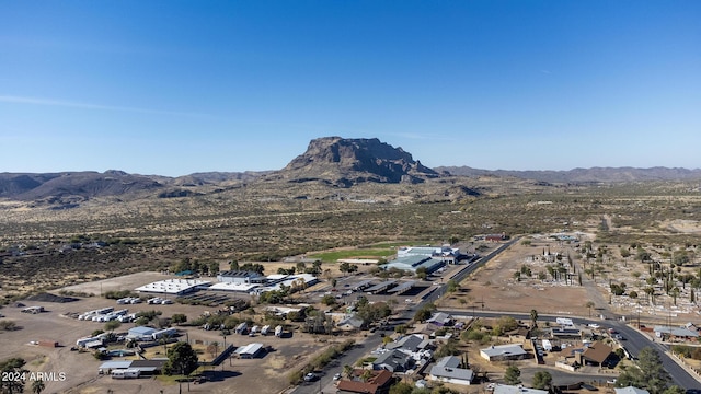 214 S Hing Dr, Superior, AZ 85173 - bird's eye view with a mountain view