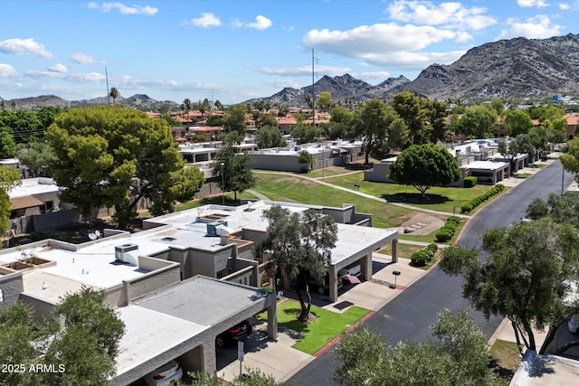 1120 E Beryl Ave, Phoenix, AZ 85020 - aerial perspective of suburban area featuring mountains