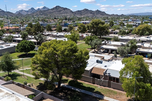 1120 E Beryl Ave, Phoenix, AZ 85020 - aerial perspective of suburban area with mountains