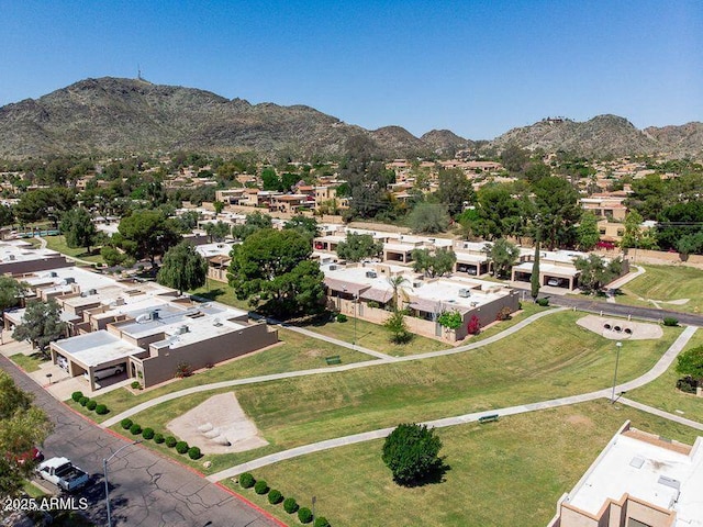 1120 E Beryl Ave, Phoenix, AZ 85020 - aerial perspective of suburban area with a mountainous background