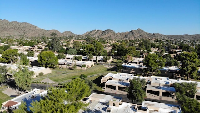 1120 E Beryl Ave, Phoenix, AZ 85020 - aerial perspective of suburban area featuring a mountain backdrop