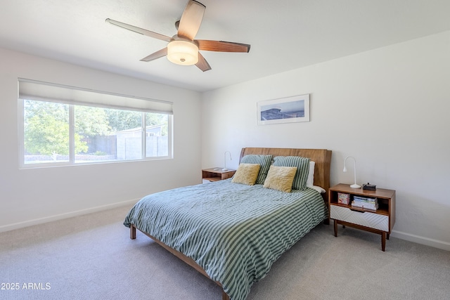 314 E Royal Palm Rd, Phoenix, AZ 85020 - carpeted bedroom featuring baseboards and ceiling fan