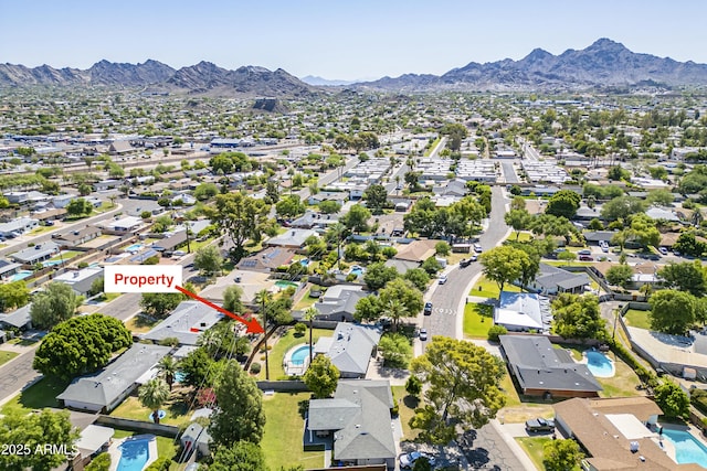 314 E Royal Palm Rd, Phoenix, AZ 85020 - view of property location featuring nearby suburban area and a mountain backdrop