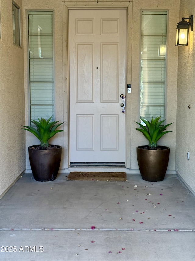 12417 W Apache St, Avondale, AZ 85323 - property entrance with stucco siding